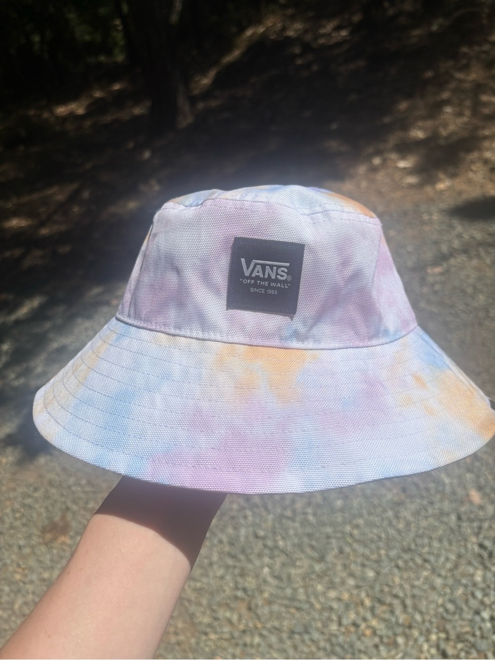 Vans Pastel Tie-Dye Bucket Hat - Lavender, Blue & Peach